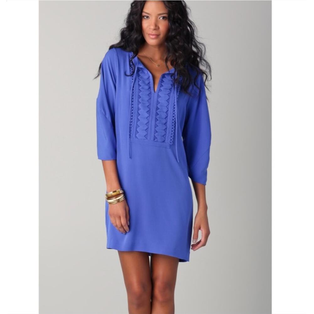 Diane von Furstenberg Iliana Embellished Tunic Dress